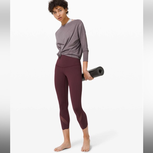 Lululemon Special Edition Wunder Under Crop High-Rise *Roll Down Scallop 23" - Picture 8 of 8